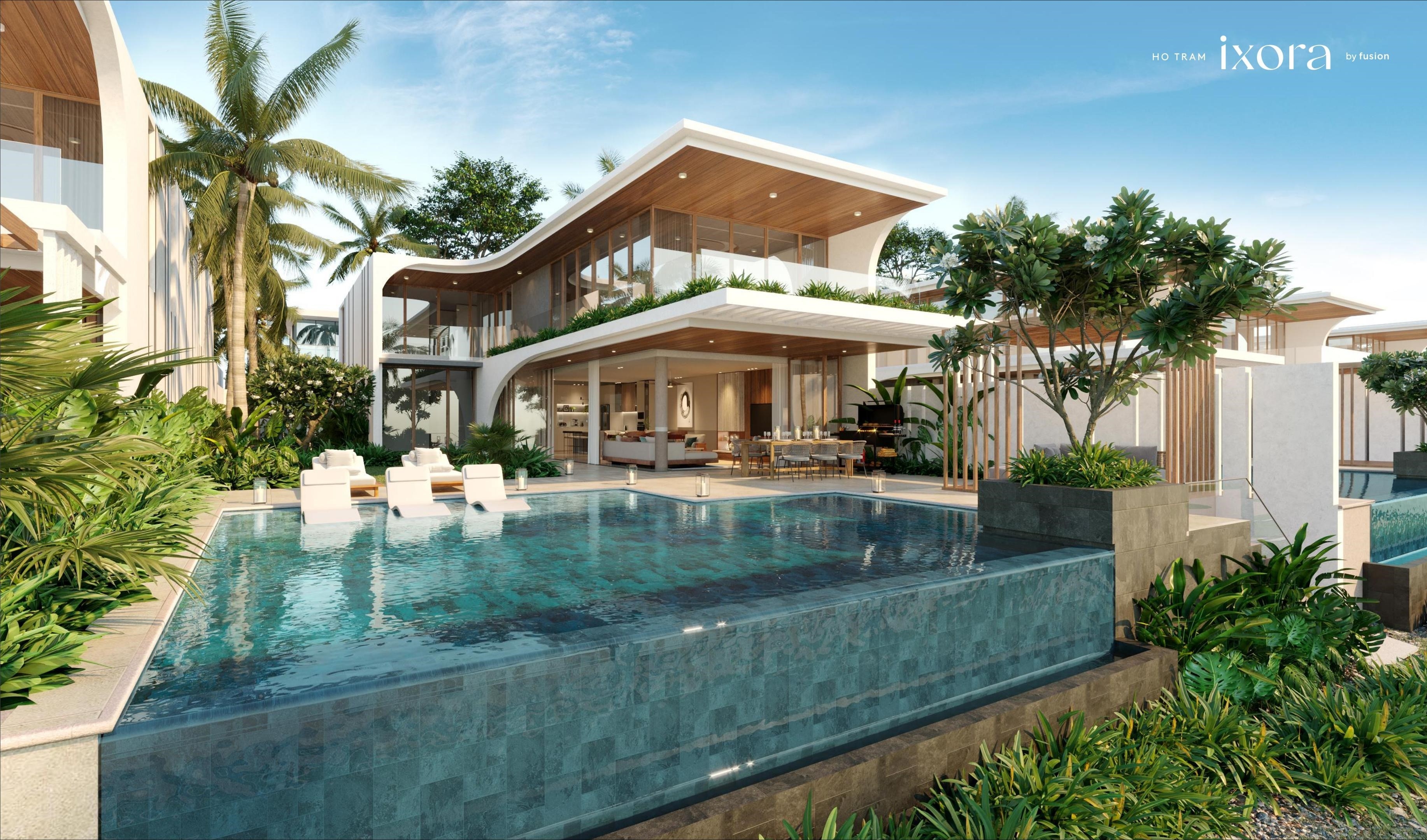 Ixora 2 - Beachfront Villa exterior 2