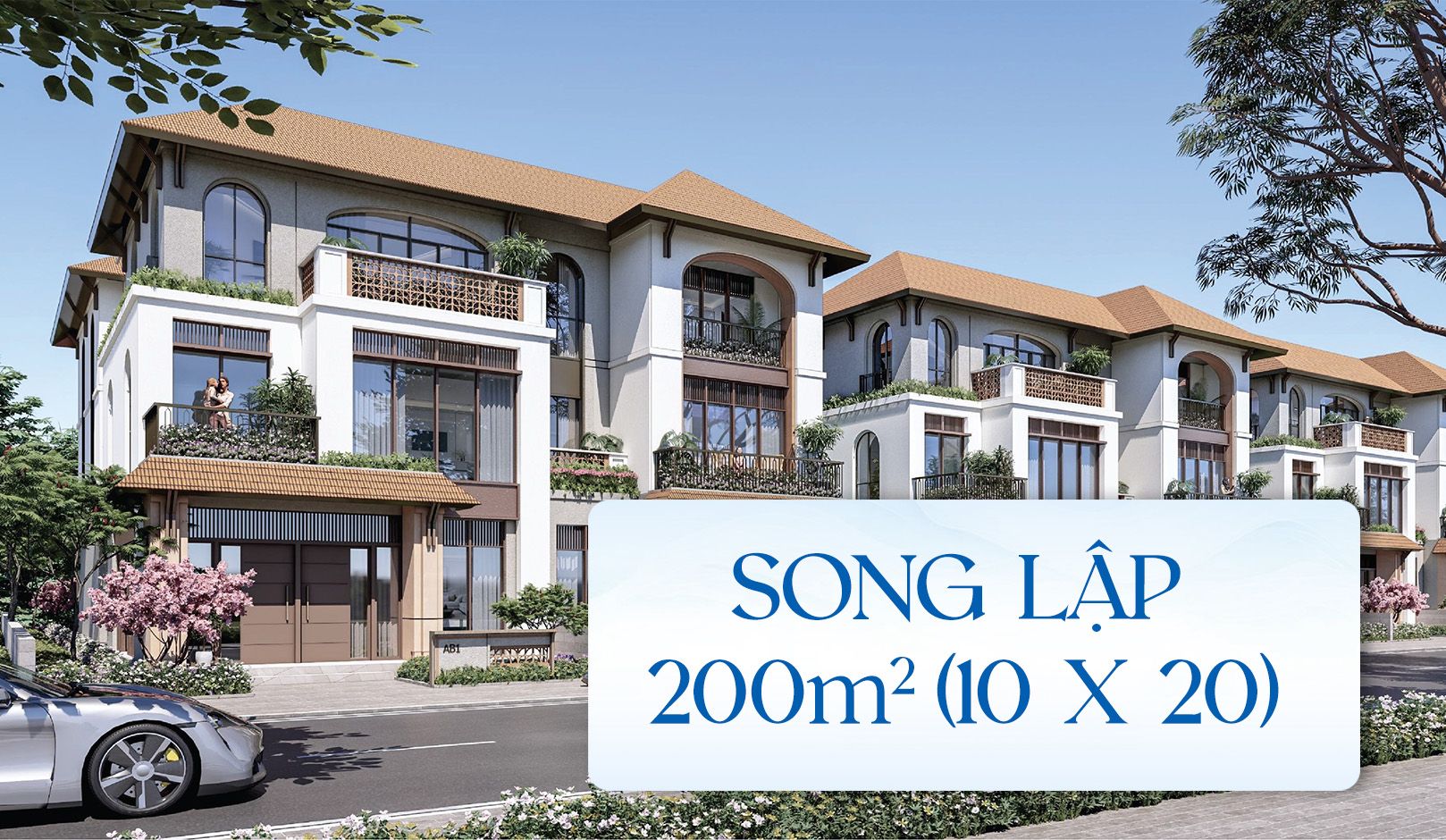 SONG LẬP: 200m2 (10 x 20)