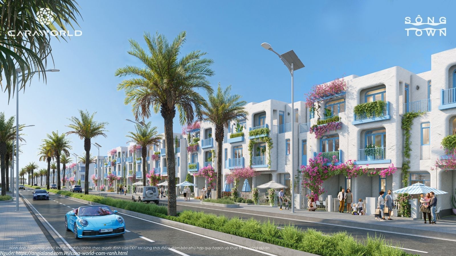 Phối cảnh tiểu khu Hy Lạp